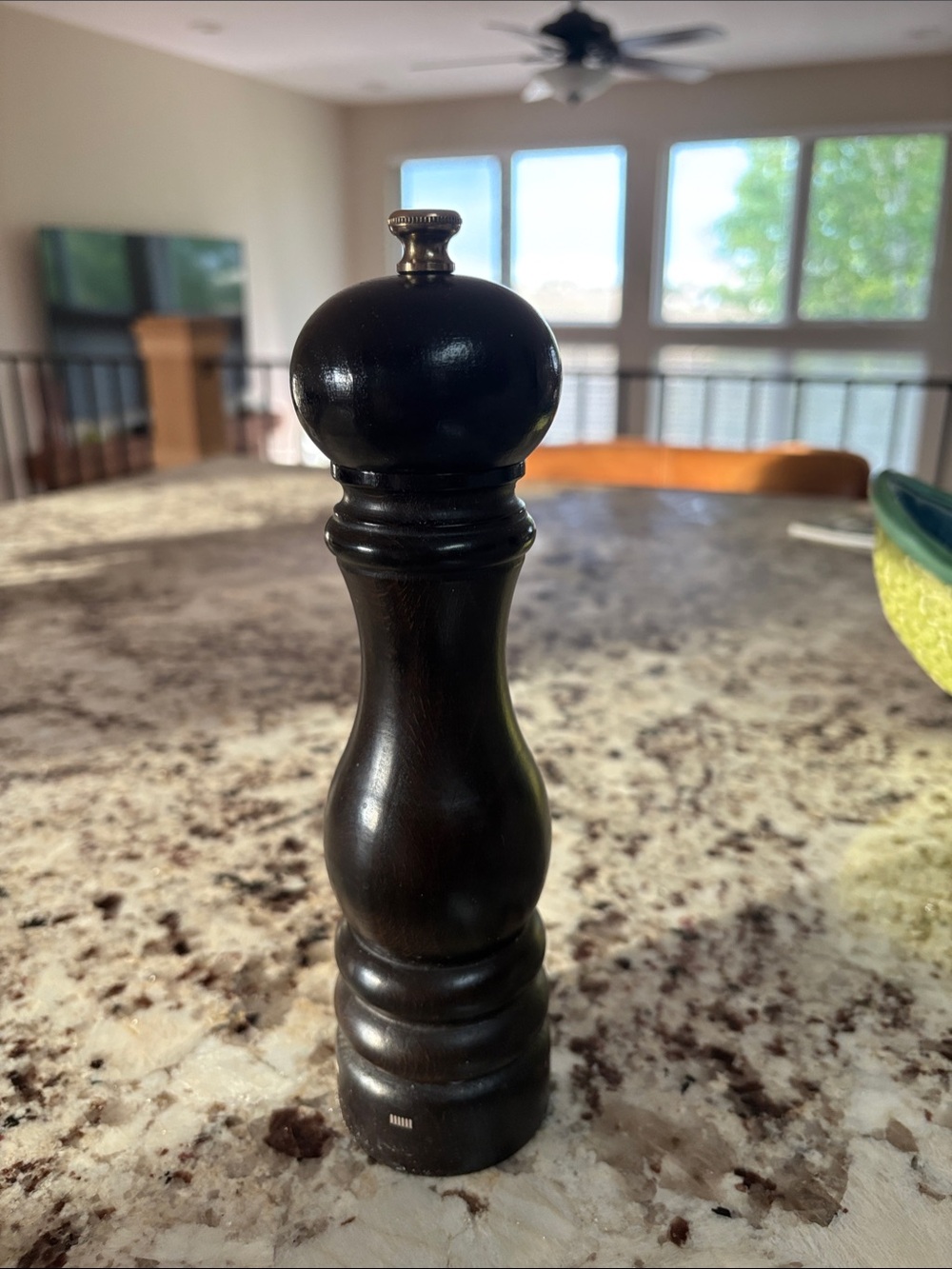 Dark Wood Salt Mill - Classic Grinder